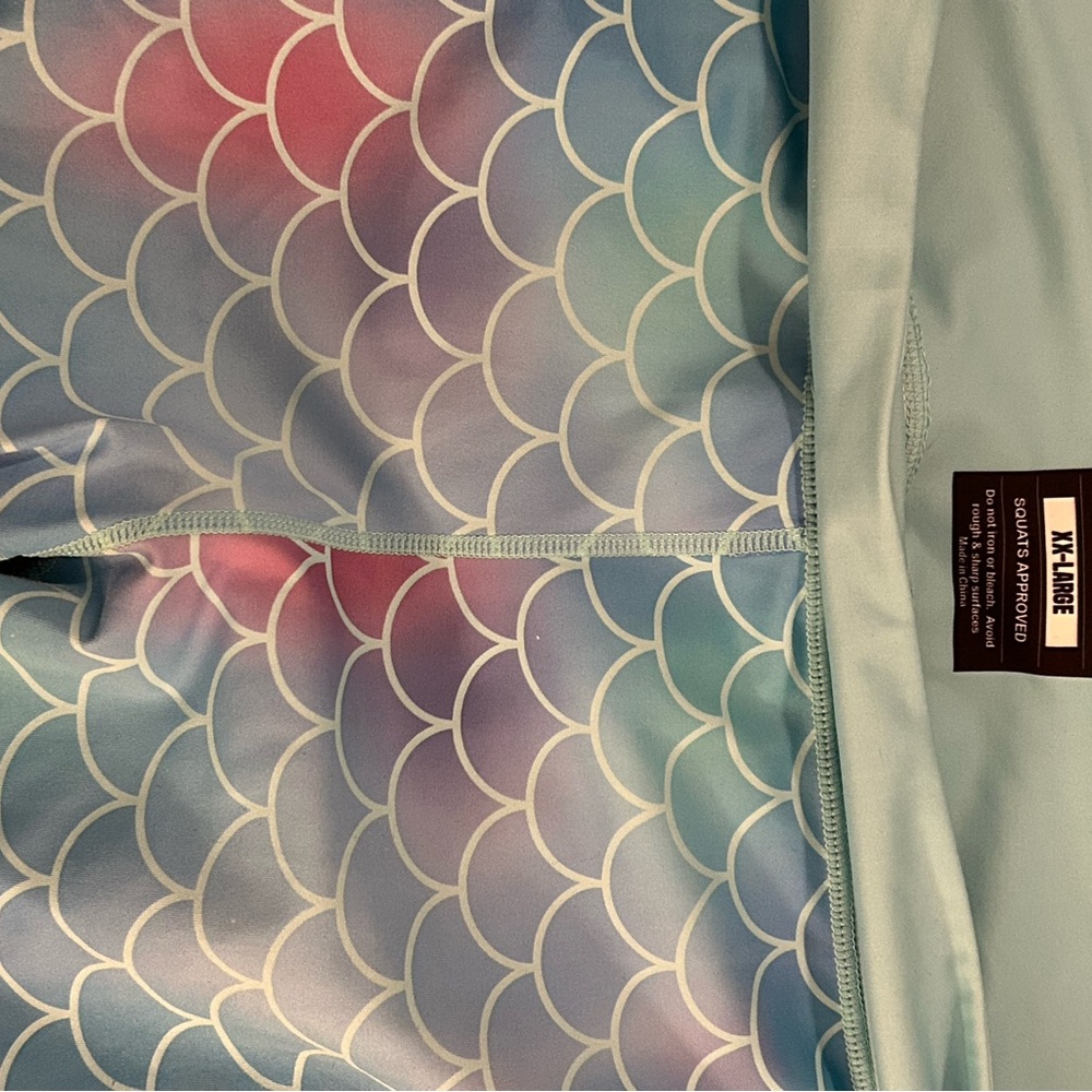 OG Constantly Varied Gear Mermaid Scale Leggings XXL